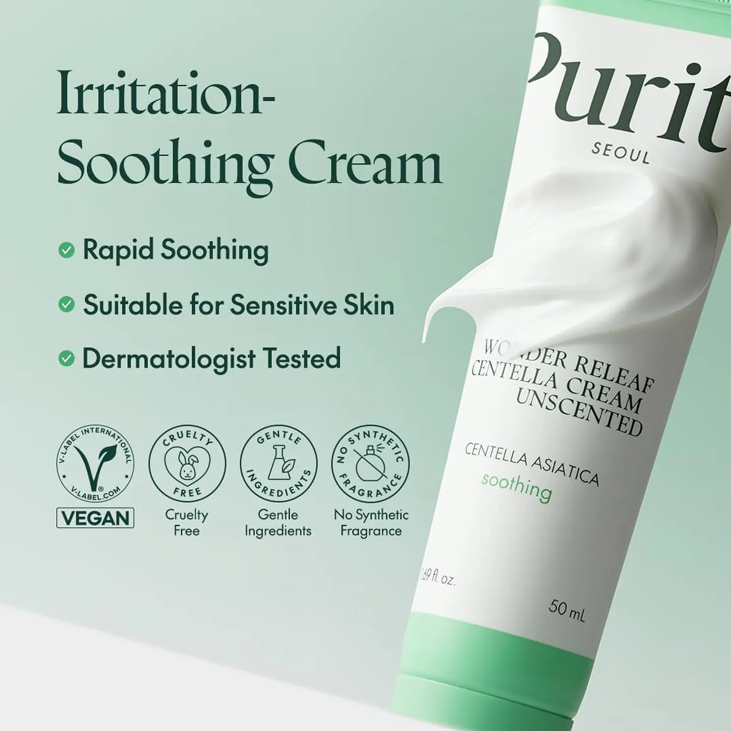 Wonder Releaf Centella Cream Unscented – 50ml 3