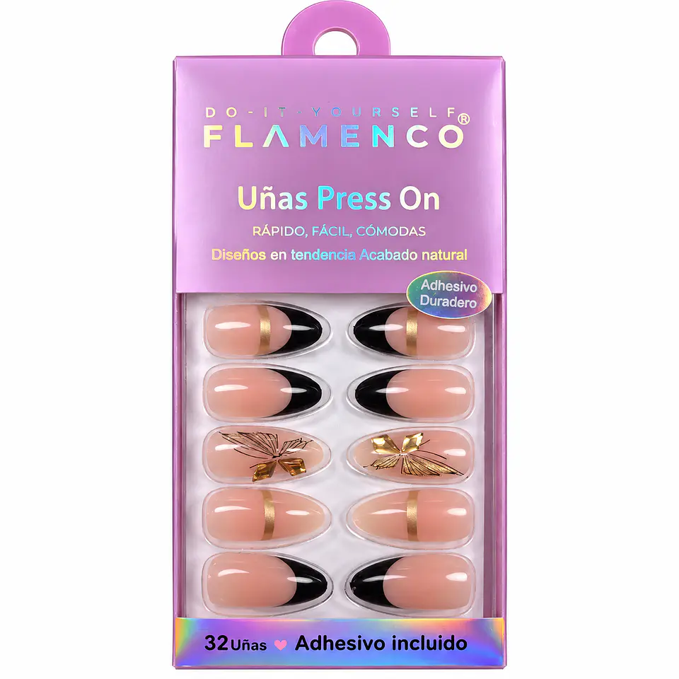 uñas press on (10) 1