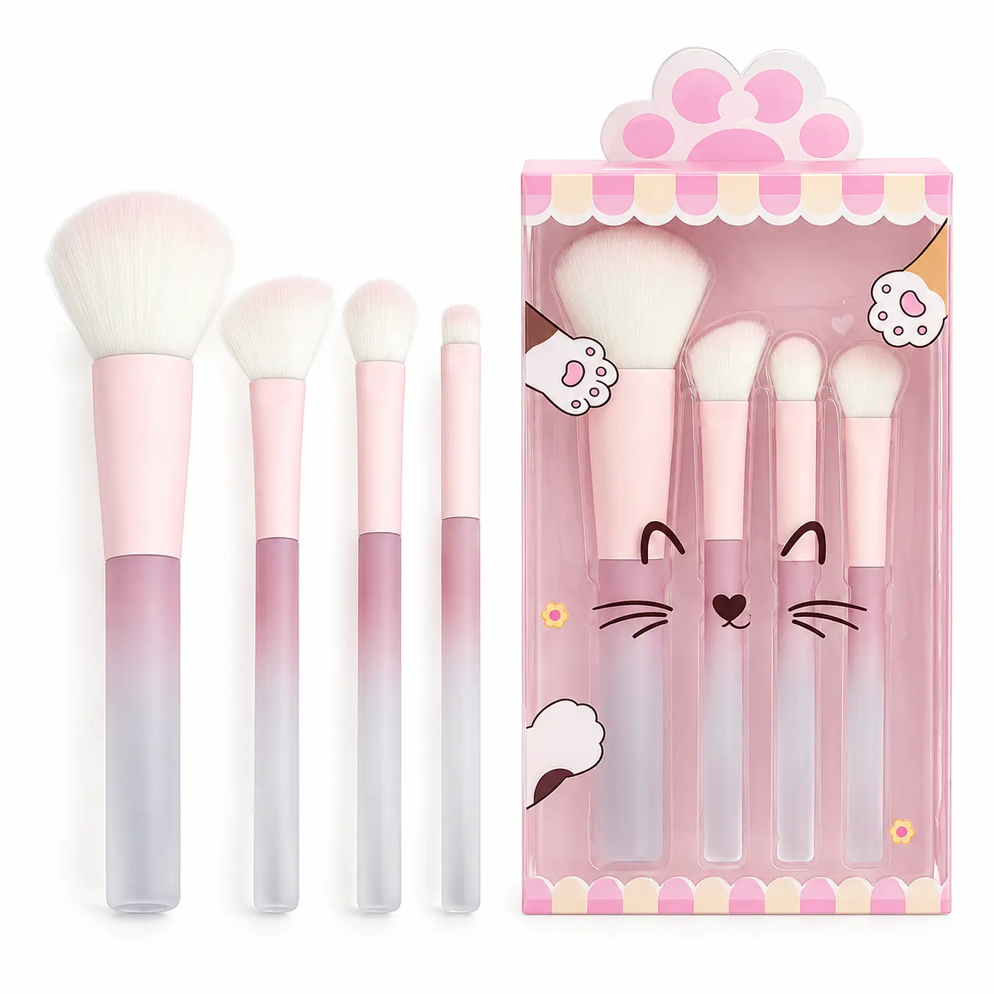 set de 4 brochas  1