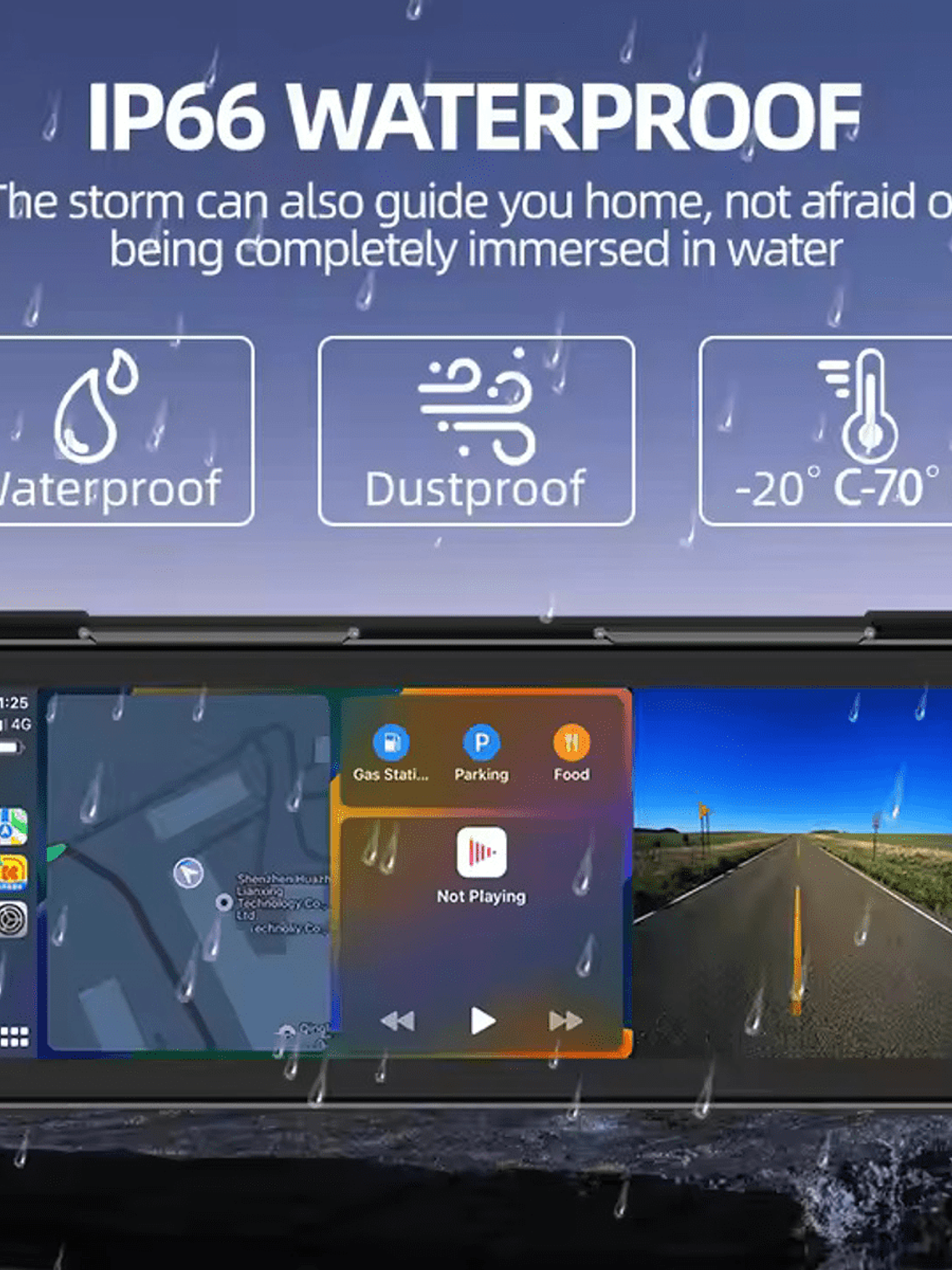 CARPLAY GPS 8.1 GPS satelital integrado 3