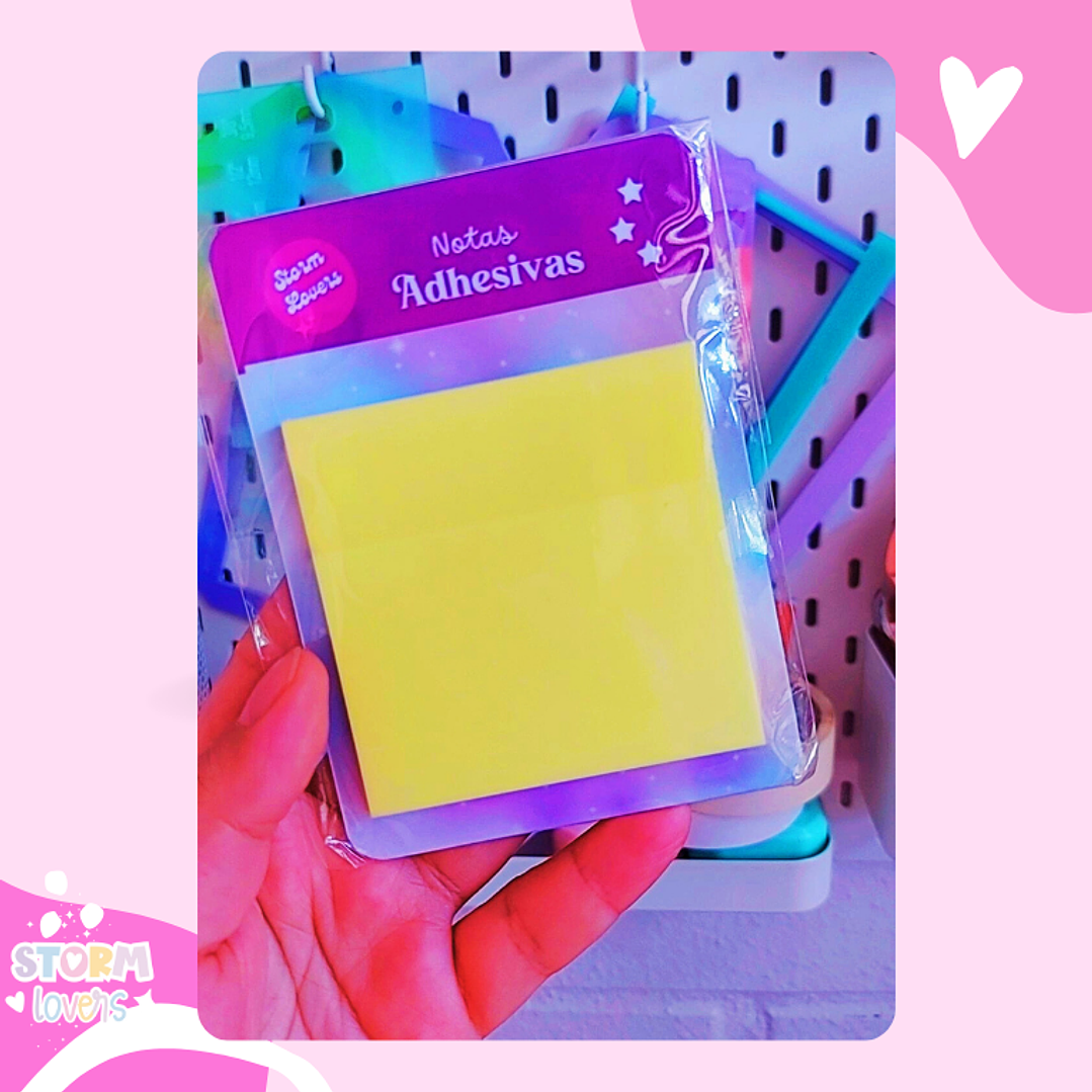 Notas Adhesivas Transparentes 76X76 1