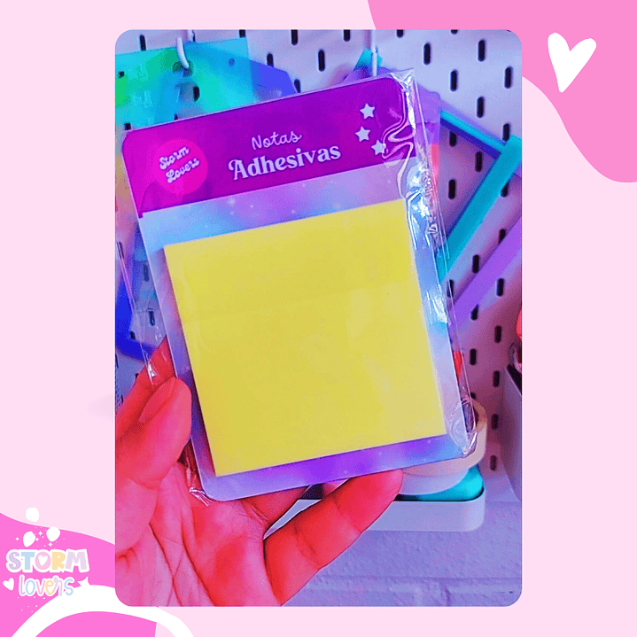 Notas Adhesivas Transparentes 76X76 1