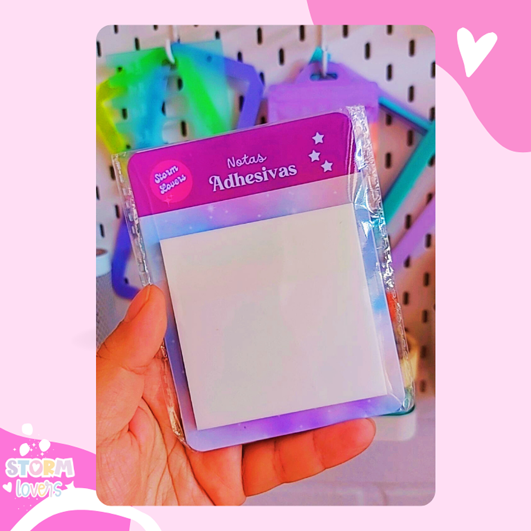 Notas Adhesivas Transparentes 76X76 2