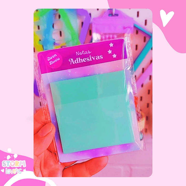 Notas Adhesivas Transparentes 76X76 4