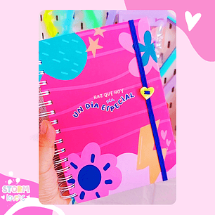 Planner Anual Diario No fechado 