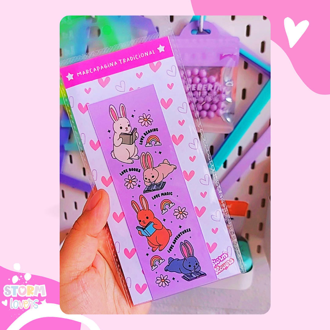 Marcapáginas Tradicional | Conejito 1
