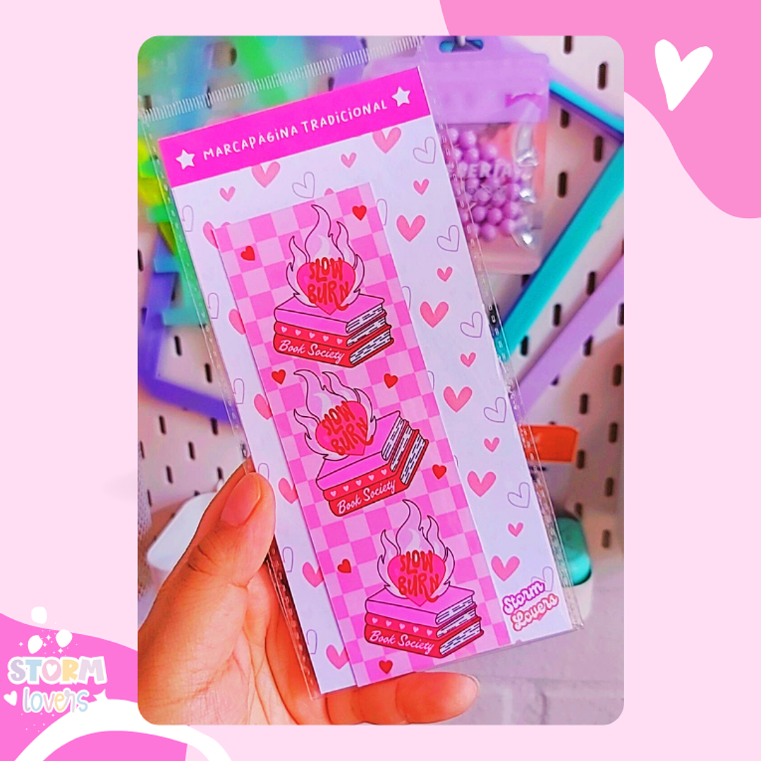 Marcapáginas Tradicional | Slow Burn socity 1