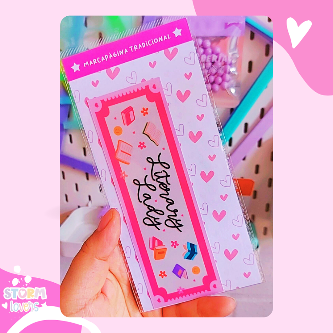 Marcapáginas Tradicional |  Literary Lady 1