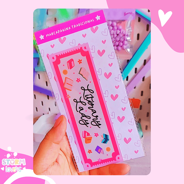 Marcapáginas Tradicional |  Literary Lady 1