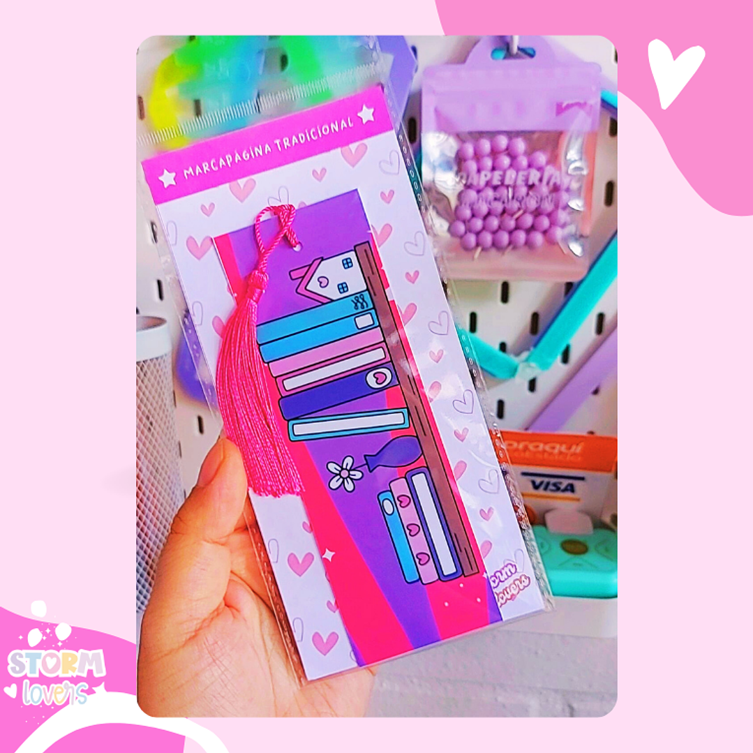 Marcapáginas Tradicional | Romance Book Shelf  2