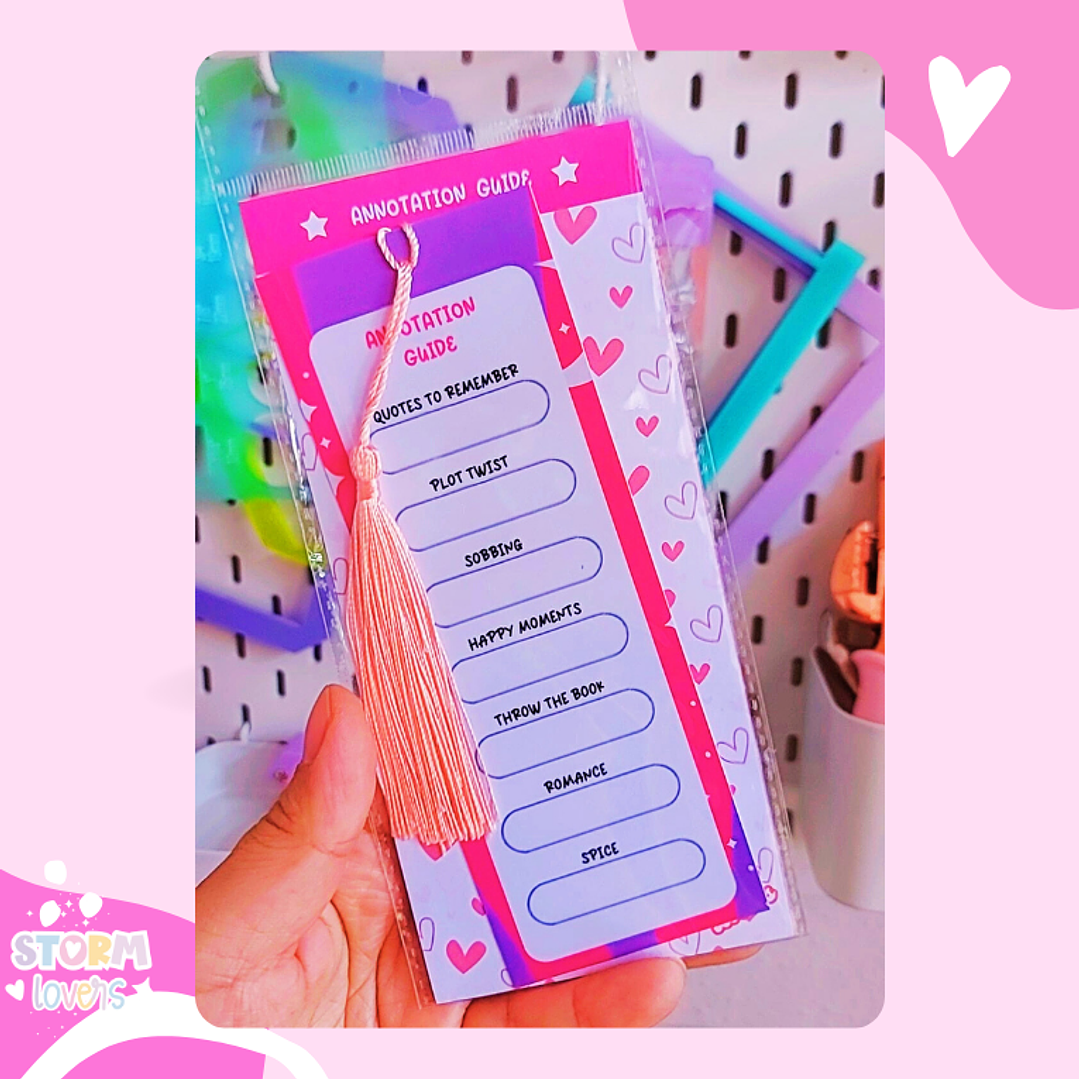 Marcapáginas Tradicional | Annotation Guide Morada 2