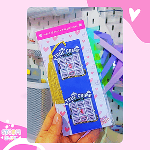 Marcapáginas Tradicional | Bingo True Crime