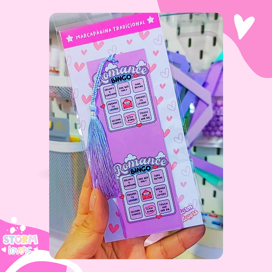Marcapáginas Tradicional | Bingo Romance 1