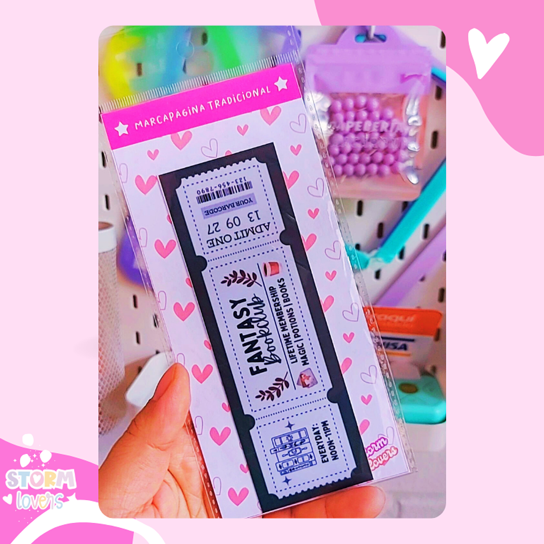 Marcapáginas Tradicional | Fantasy Book Club 1