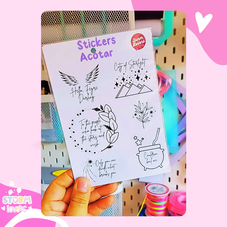 Láminas de Stickers-Acotar  3