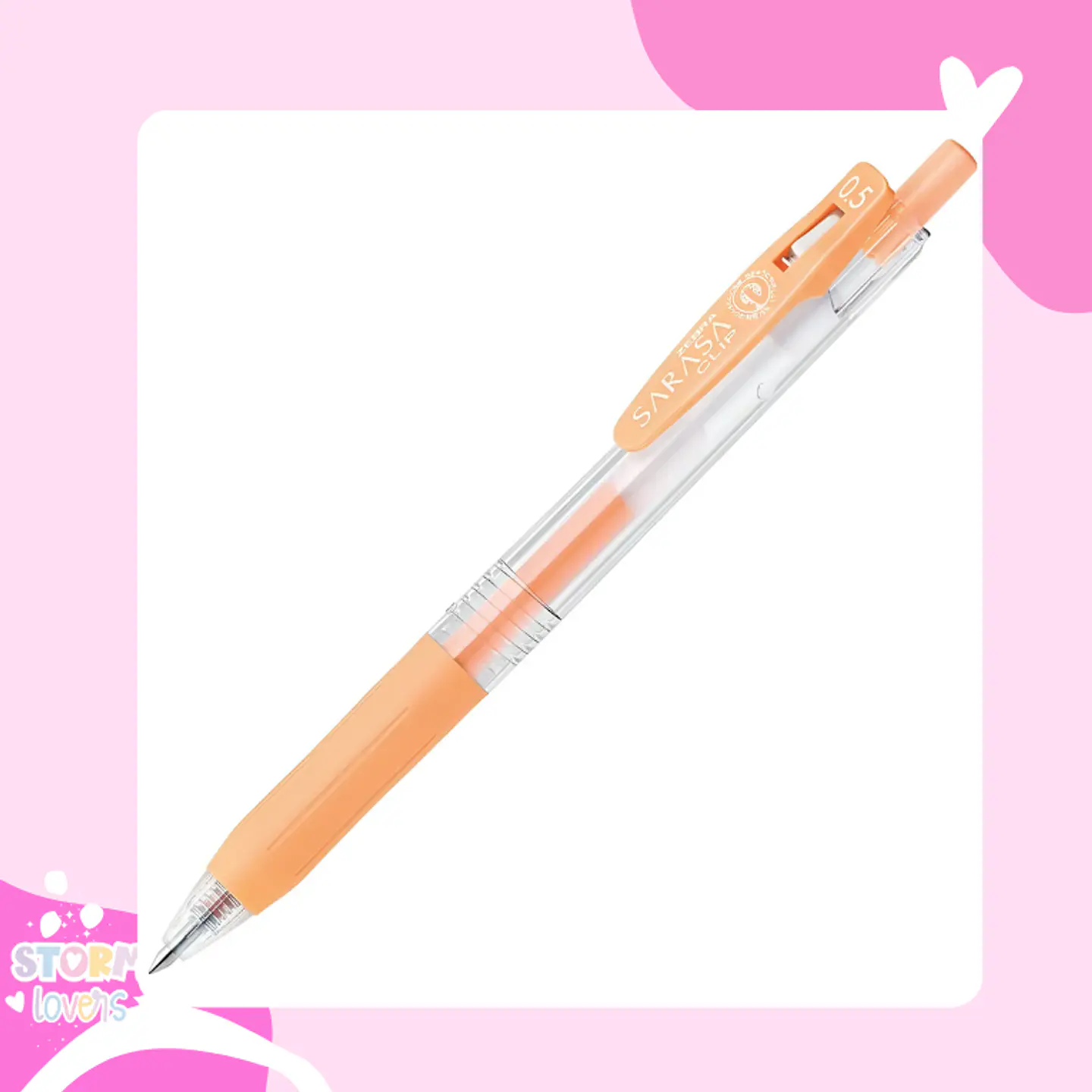 Zebra Sarasa Clip Milk 5