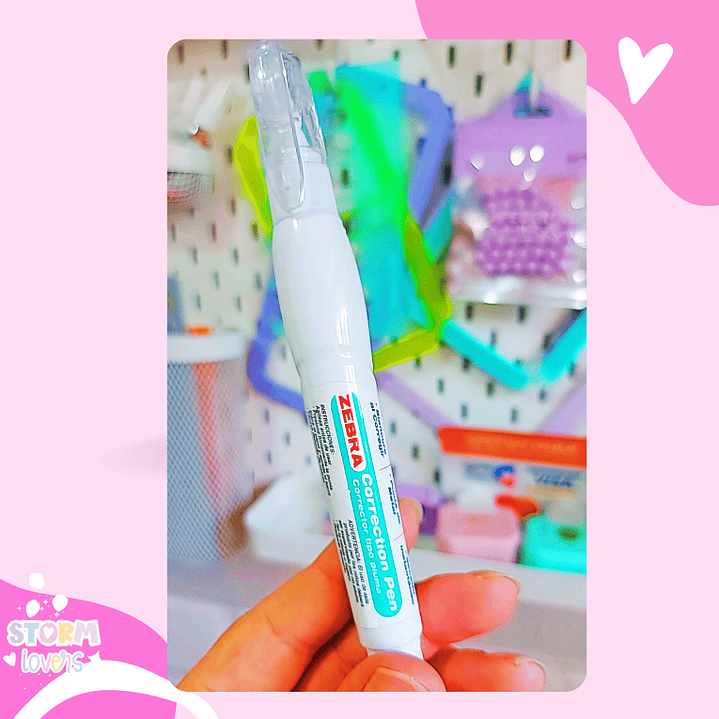 Corrector Líquido Zebra 1