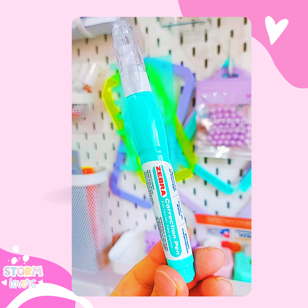 Corrector Líquido Zebra 2