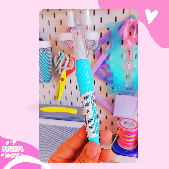 Corrector Líquido Zebra 3