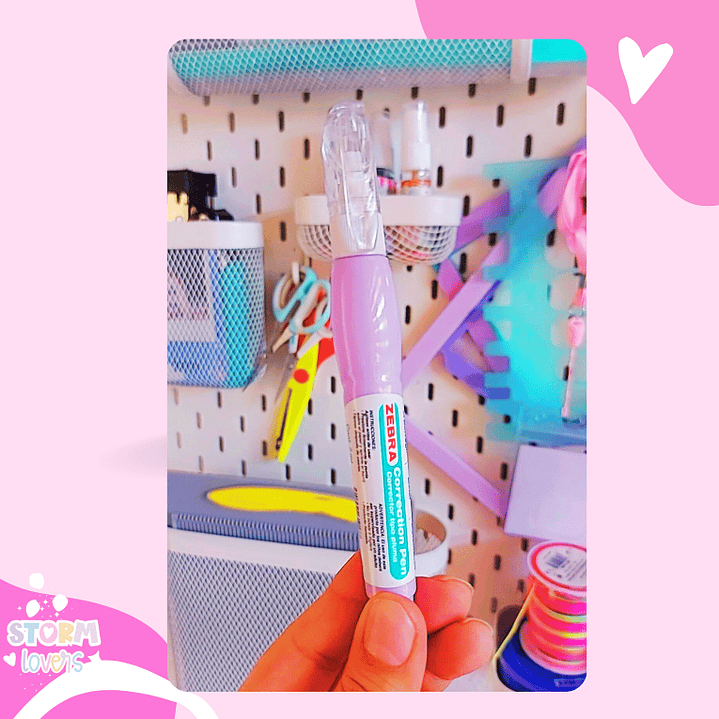 Corrector Líquido Zebra 4