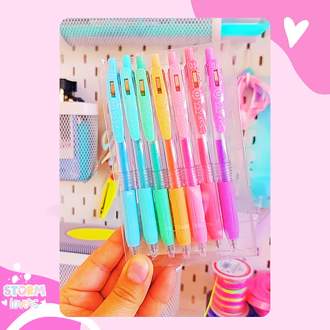 Zebra Sarasa Clip Milk
