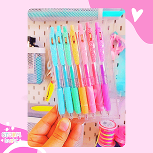 Zebra Sarasa Clip Milk