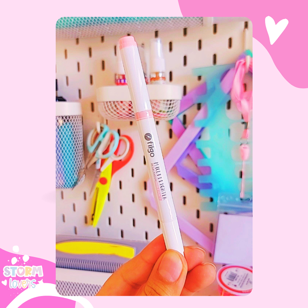 Resaltadores Multilighter de Filgo Pasteles 8