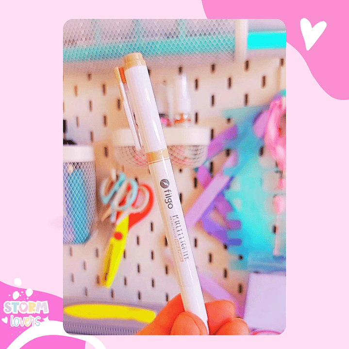 Resaltadores Multilighter de Filgo Pasteles 10