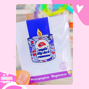 Marcapáginas Magnéticos | Vela Dark Romance