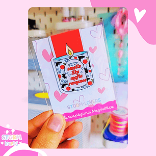 Marcapáginas Magnético  | Vela Mafia Romance