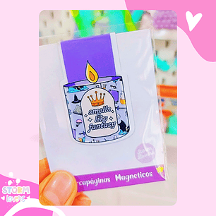 Marcapáginas Magnético | Vela Fantasy