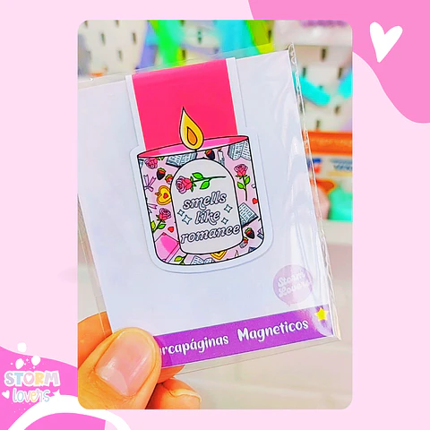 Marcapáginas Magnético | Vela Romance