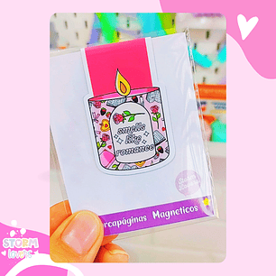 Marcapáginas Magnético | Vela Romance