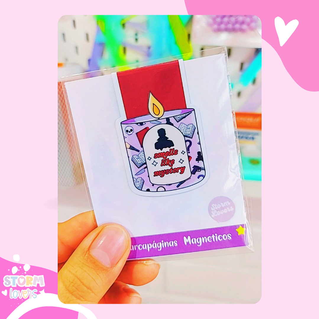 Marcapáginas Magnético | Vela Mystery 1