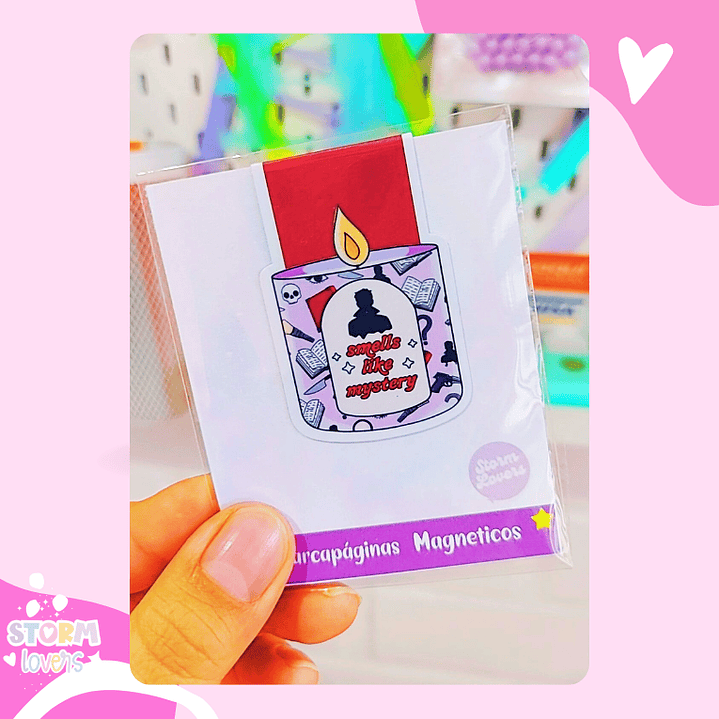 Marcapáginas Magnético | Vela Mystery 1