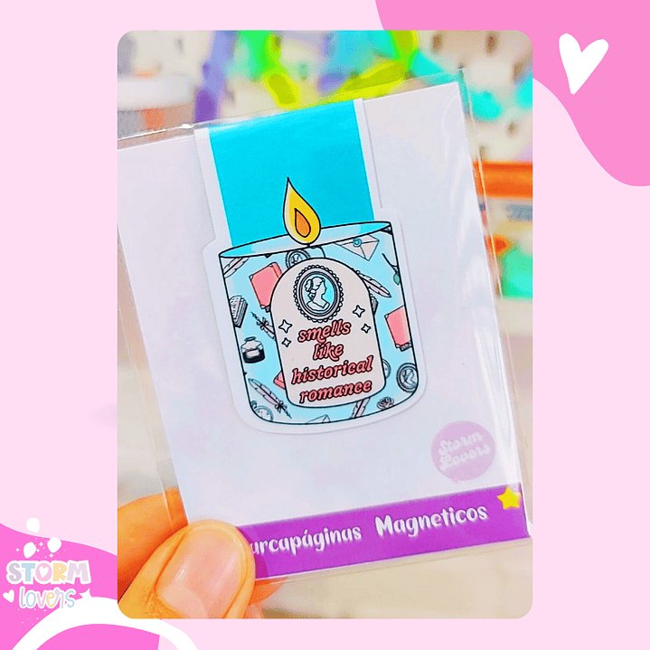 Marcapáginas Magnético | Vela Historical 1