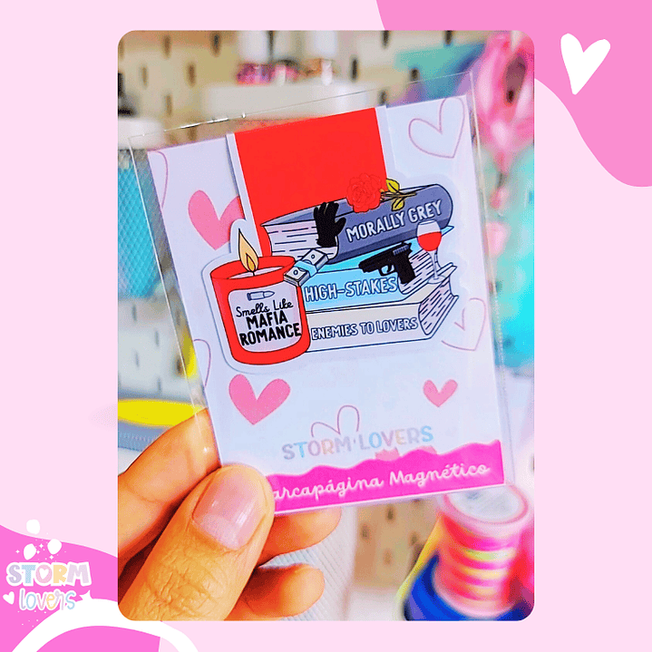 Marcapáginas Magnéticos |  Bookish Mafia Romance 1