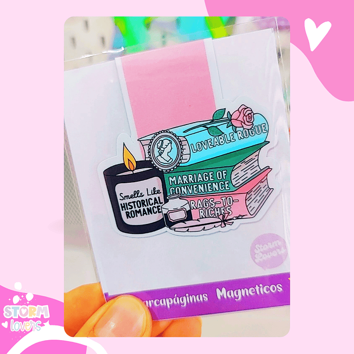 Marcapáginas Magnéticos |  Bookish Historical 1