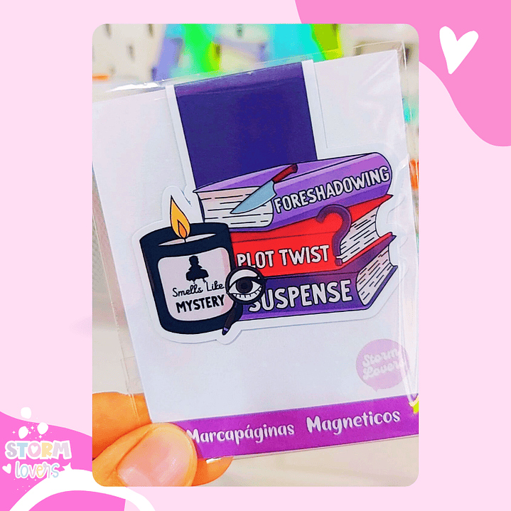 Marcapáginas Magnéticos |  Bookish Mystery 1
