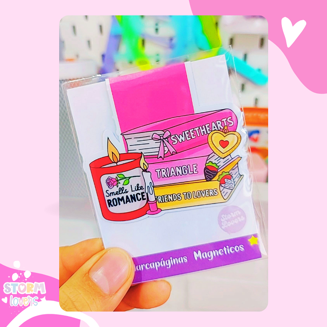 Marcapáginas Magnéticos |  Bookish Romance 1