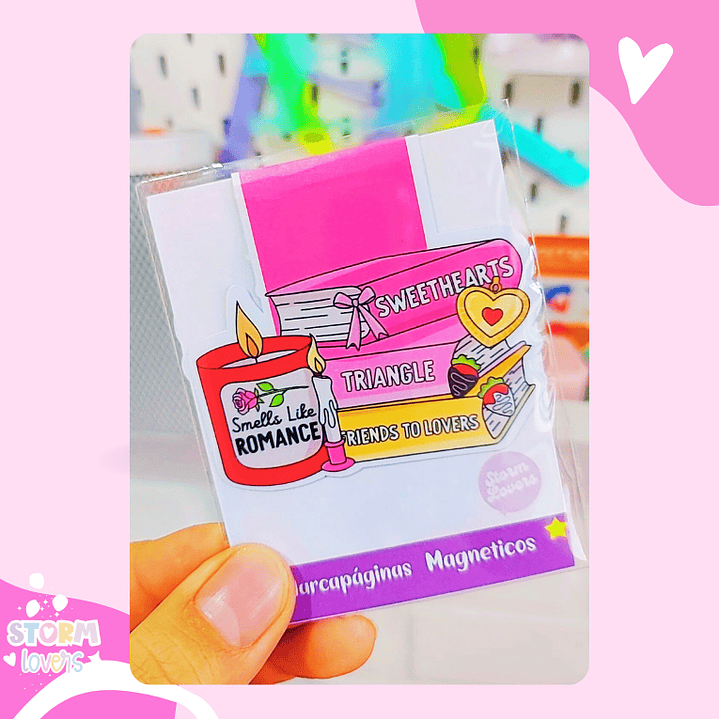 Marcapáginas Magnéticos |  Bookish Romance 1