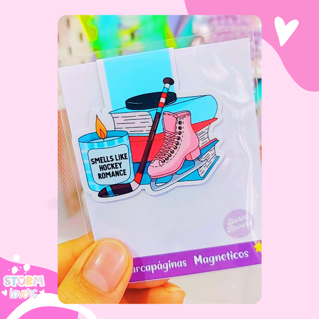 Marcapáginas Magnéticos |  Bookish Hockey 1