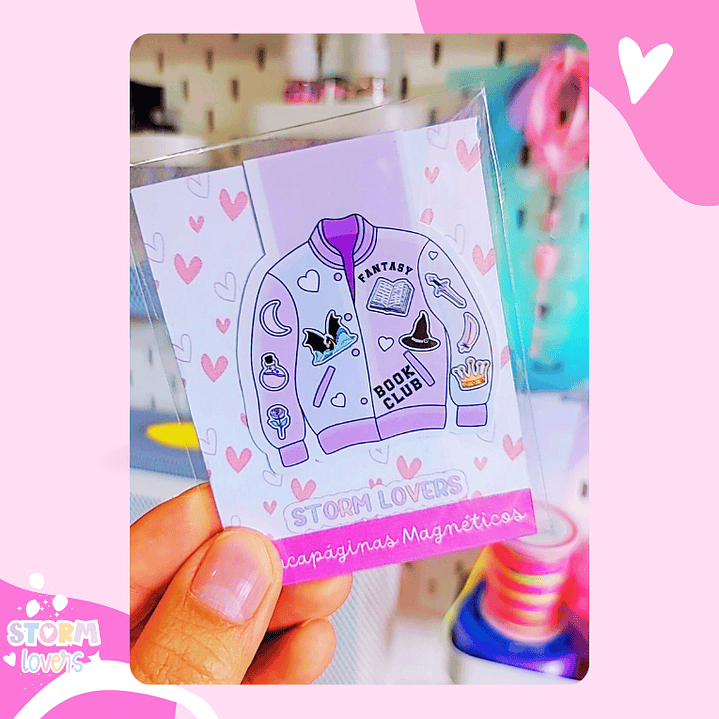 Marcapáginas Magnéticos | Chaqueta Fantasy 1