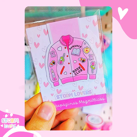 Marcapáginas Magnéticos | Chaqueta Romance
