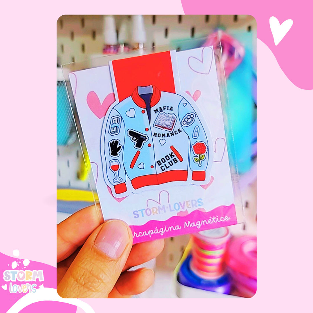 Marcapáginas Magnéticos | Chaqueta Mafia Romance 1