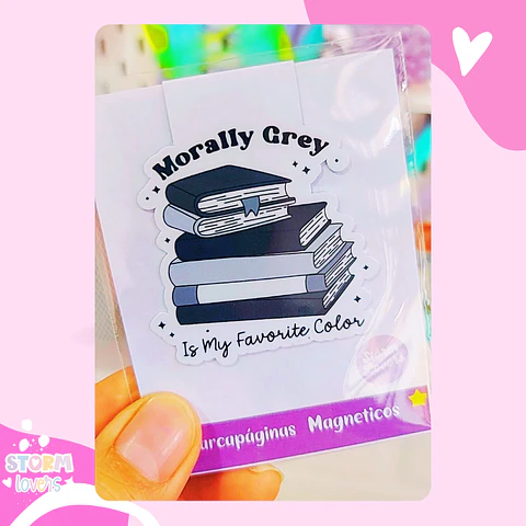 Marcapáginas Magnéticos |  Morally Grey