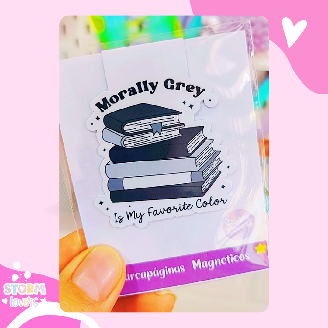Marcapáginas Magnéticos |  Morally Grey 1