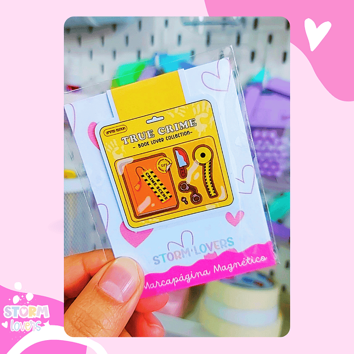 Marcapáginas Magnéticos | Book Lover True Crime 1