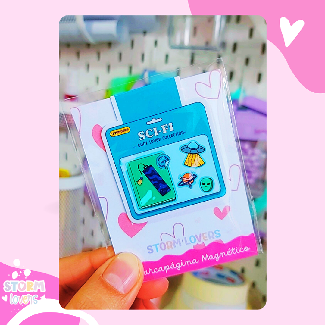 Marcapáginas Magnéticos | Book Lover Sci-Fi 1
