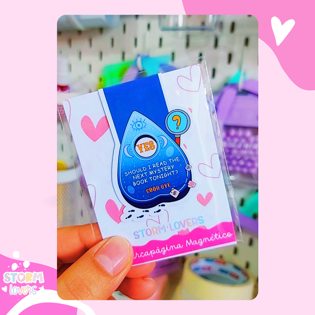 Marcapáginas Magnéticos |  Ouija Mystery 1